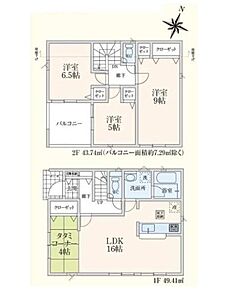 ☆タタミコーナー付き☆
キッチンからも目が届きやすく、小さいお子様の遊び場として、休日のお昼寝スペースとしても重宝する、畳コーナー付きのプランです。 