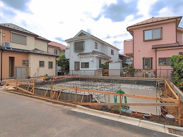 【現地外観写真】『１号棟』住宅性能評価で耐震等級３（最高等級）を取得！お客様を守る大切な住宅だからこそ、第三者の検査を受けて安心して住んでいただける住宅をご案内させて頂きます。