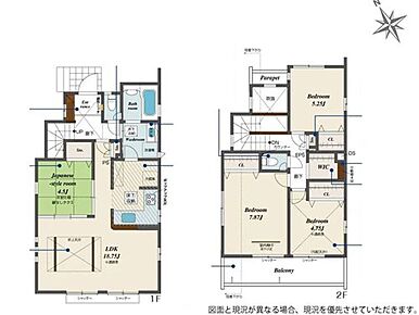 ☆玄関吹き抜け仕様☆
吹き抜けの高窓から降り注ぐ光が玄関を明るくします☆玄関はお客様の第一印象を与える重要な場所。家に入ってすぐ開放感を感じるゆとりの空間です♪ 