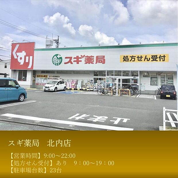 スギドラッグ 北内店