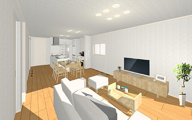 【モデルプラン】内装はお好みに合わせてコーディネートできます。