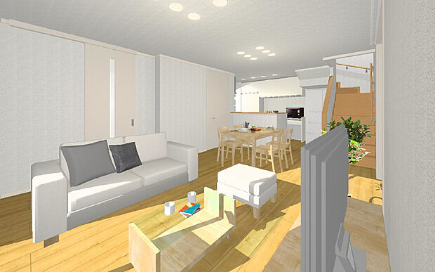 【モデルプラン】内装はお好みに合わせてコーディネートできます。