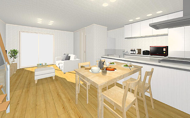 【モデルプラン】内装はお好みに合わせてコーディネートできます。