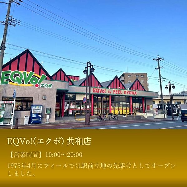 【買い物】EQVo!(エクボ) 共和店