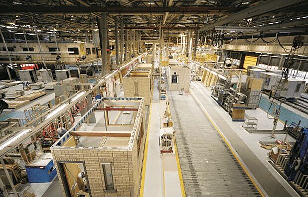 【建築方法】工場内建築