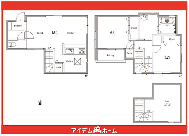 ☆B号棟間取図☆