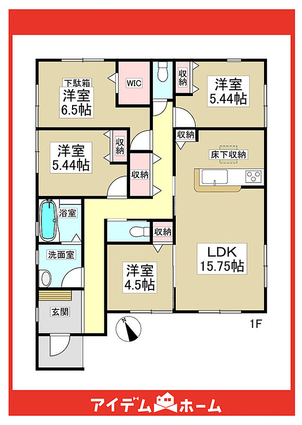 ☆1号棟間取図☆