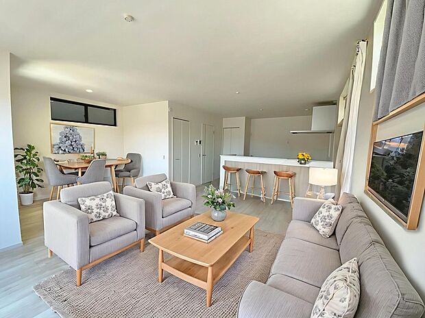 【☆2号棟☆】※本画像はCGで作成しており、実際に家具は置かれておりません。