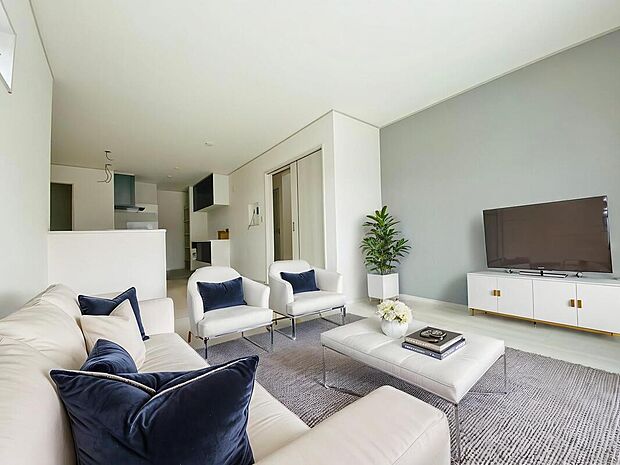 【☆1号棟☆】※本画像はCGで作成しており、実際に家具は置かれておりません。