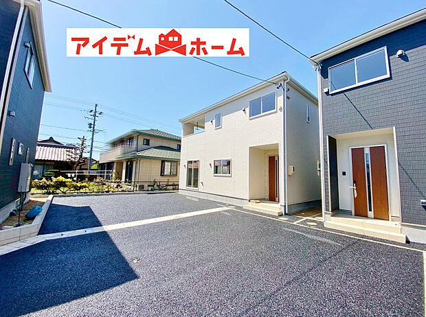 【外観写真】堂々完成、内覧可能です！休日、平日問わずお気軽にお問合せください。年末年始以外毎日営業中♪