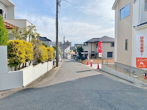 ■北側道路写真■
