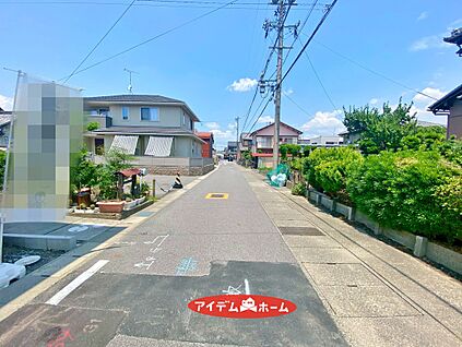 ■南側道路写真■