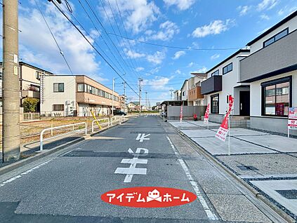 ■北側道路写真■