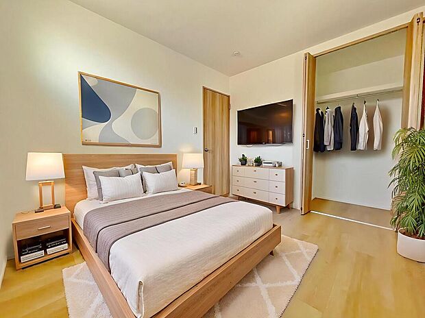 【■2号棟■】(本画像はCGで作成されており、実際に現地に家具は置かれておりません。)