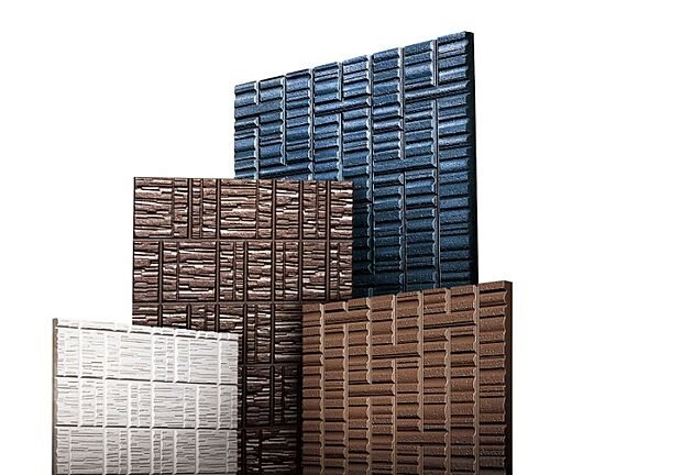 【ジオマイト外壁】ジオマイト外壁採用。石素材をモチーフとした重厚感ある外壁です。彫りの深みによる重厚な陰影感と美しさを感じられます※画像は参考イメージです。