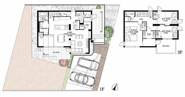 【3LDK】記載の自動車は価格に含まれません