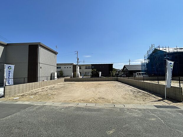 【３号地現地写真】
全区画、綺麗な整形地です。
2025年5月撮影