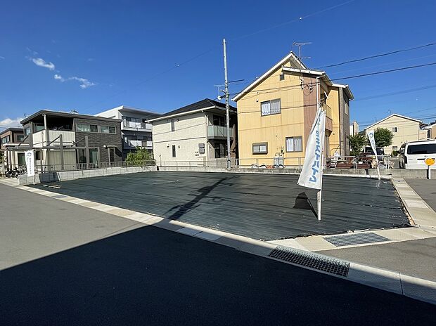 【現地写真(1号地)】自由設計可能です