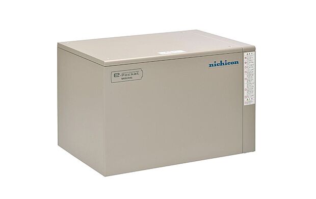 【蓄電池】(1)停電でも照明やテレビの使用、携帯の充電も。
(2)停電時でも生活に最低限必要な電力を確保。
(3)急な停電でも自動で電気が復旧するので安心。
(4)太陽光発電の余った電気を貯めて夜に使うエコな生活。