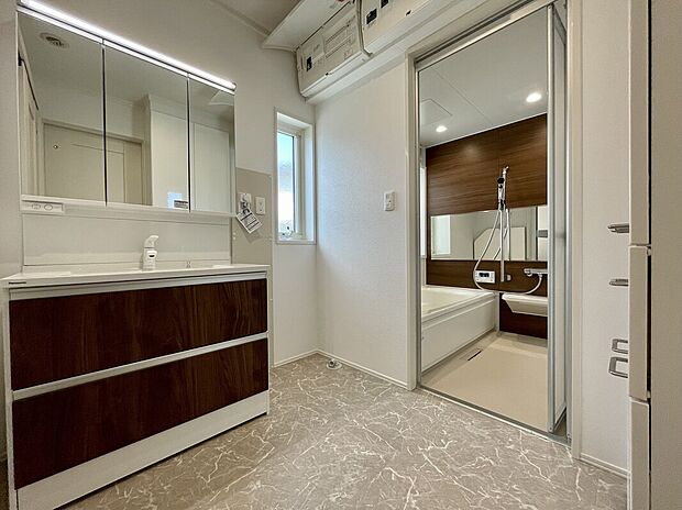 【洗面脱衣室】【8号地】洗面脱衣室(2025年4月)撮影