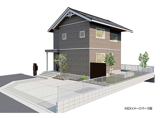 【4号地】完成予想外観パース