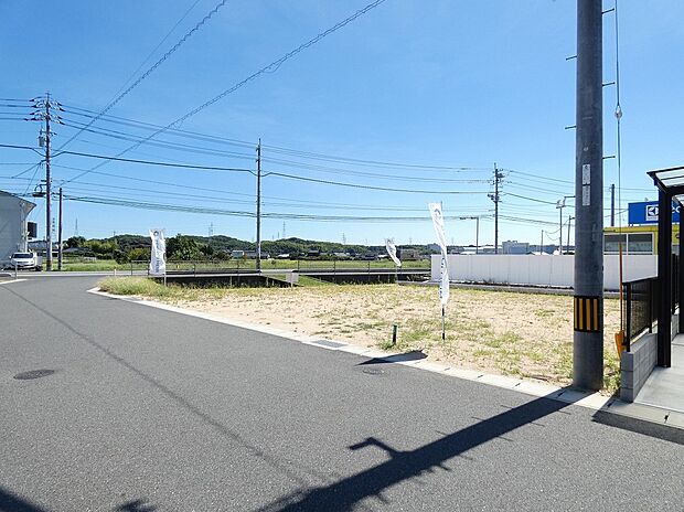 【現地土地写真】1区画分譲中です。（2025年9月撮影）