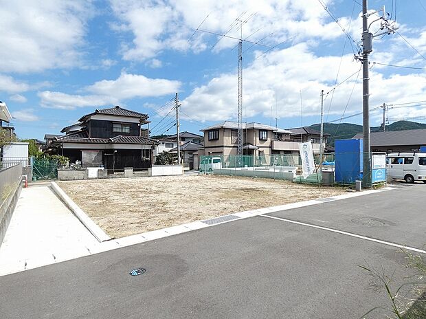 【現地土地写真】3区画分譲中です。（2025年10月撮影）