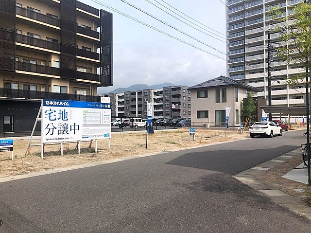 ホームズ セキスイハイム クオーレアクラス楽々園 広島市佐伯区 広島電鉄宮島線 楽々園 駅 約600ｍ 徒歩8分の土地 分譲地