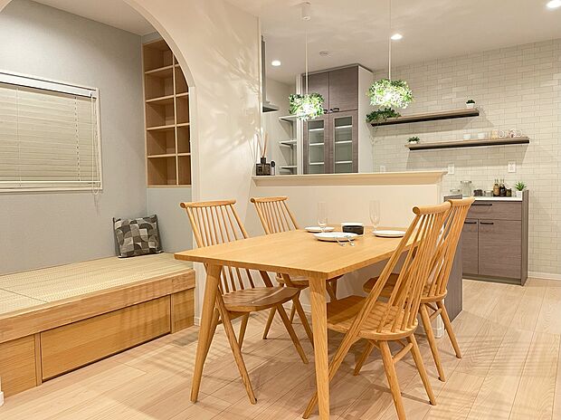 LDK(※2025年10月6日)撮影
ひろびろダイニングで家族団らんを楽しめます♪