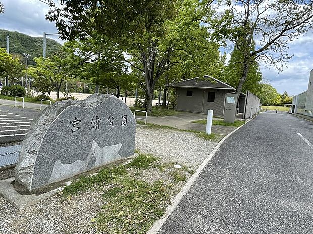 宮浦公園(約900m)
