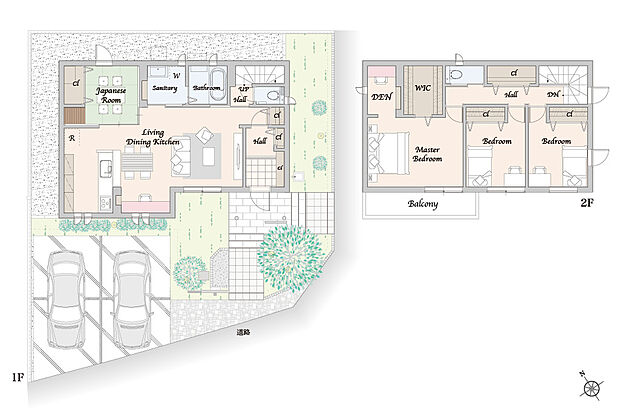 No.7/4LDK+WIC+書斎
鉄骨系ユニット工法
主な設備: 太陽光発電システム5.56kW、蓄電池13.2kWh