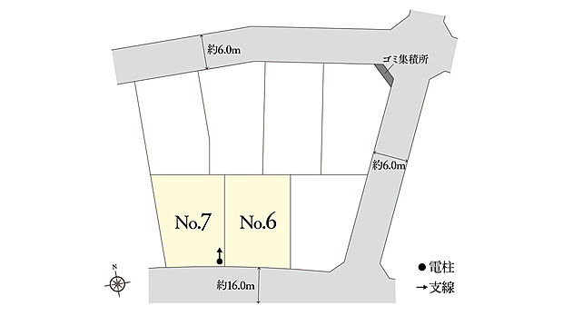 スマートハイムプレイス陣場D25街区
区画図