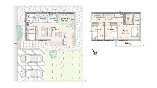 No.8／間取り図