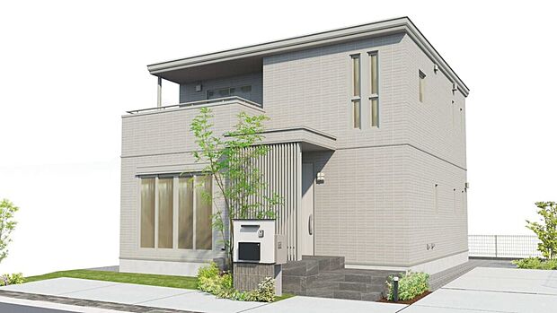 【No.10】鉄骨系ユニット工法2階建
※完成イメージ図