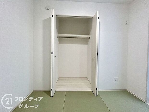 【収納】お客様用のお布団や座布団などが収納できますね！