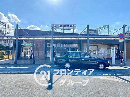 菖蒲池駅(近鉄 奈良線) 2100m