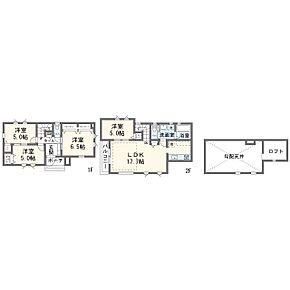間取図4号棟 