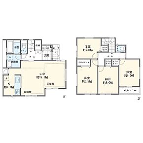 間取図6号棟 