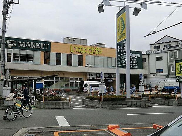 いなげや横浜綱島店（約800m・徒歩10分）