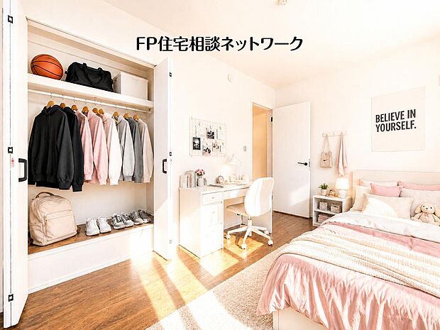 本画像はAIがCGで家具・家電等を作成しており、実際の現地に家具・家電等は設置されておりません。また、販売価格には含まれておりません。