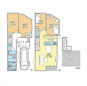 間取図8号棟 