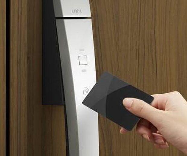 【その他画像】【カードキー】カードをかざすだけで施錠・解錠が可能なカードキーを採用。鍵の出し入れが不要で、防犯性と利便性を兼ね備えた設備です。