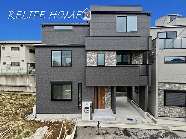 【現地外観写真】■Appearance■ 陽当りが良く、永住地にふさわしい閑静な住宅地。是非周辺の環境を実際にお確かめください。(3号棟)