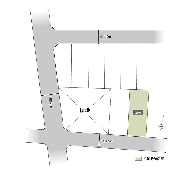 52.97坪の整形地