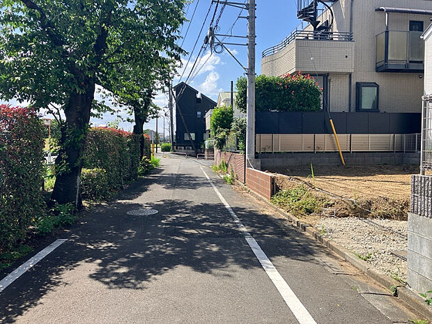 販売現地写真（2026年5月撮影）　建築前です