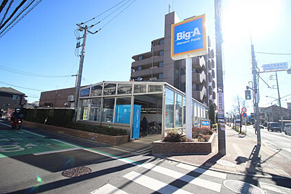 ビッグ・エー田無向台店 210m