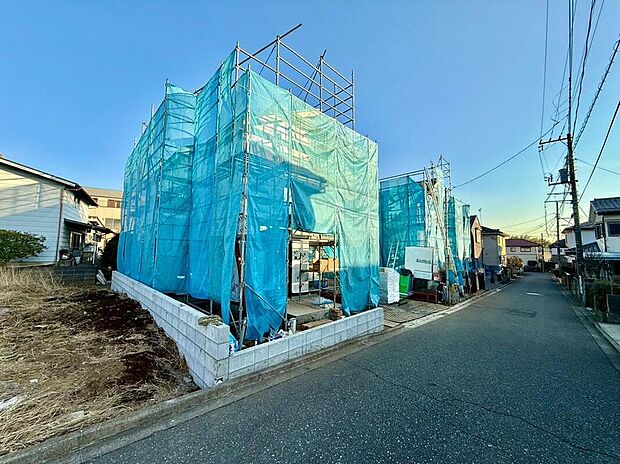 周辺に高い建物が少なく、外観からも開放感を感じられる住まいです。