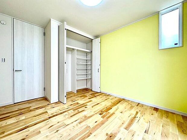 住む人のこだわりを活かすゆとりある洋室。
※モデルハウス