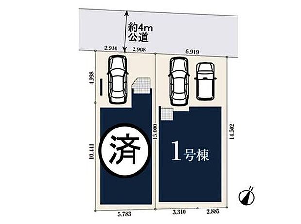 【区画図】是非とも現地をご確認ください。
