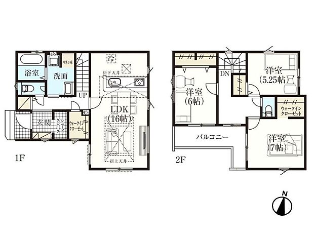 【3LDK】【間取り図】